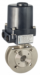 Elektrischer Stellantrieb mit Edelstahlarmatur Typ: EKM-58W