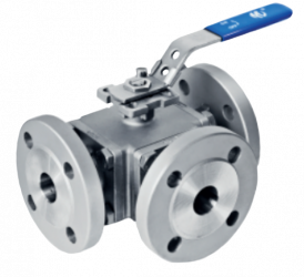 Handbetätigter Kugelhahn HKM-72FT_FL