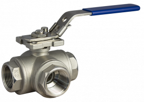 Handbetätigter Kugelhahn HKI-71T/L